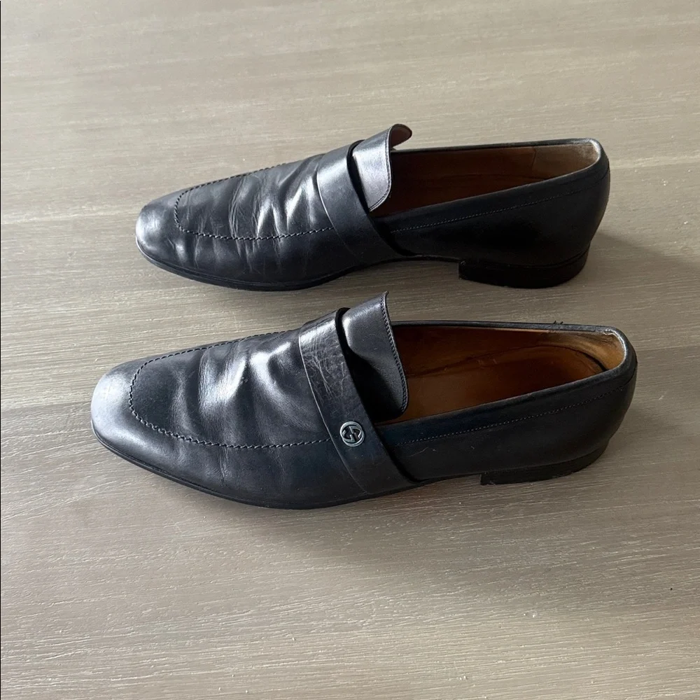 Gucci men’s loafers Black‎ 7.5